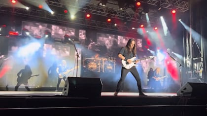 Watch: MEGADETH Plays Second Concert With New Touring Guitarist TEEMU M?NTYSAARI