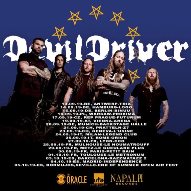 DEVILDRIVER Cancels European Tour