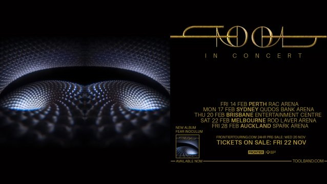 TOOL To Return To Australia And New Zealand For First Time In Six Years